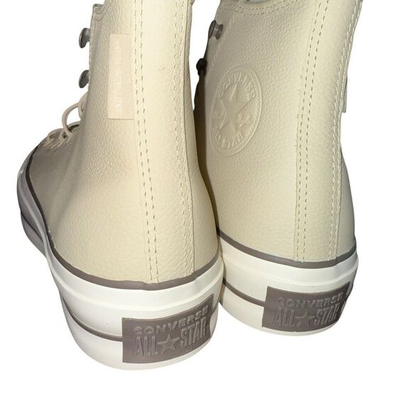 New Converse Chuck Tayor Platform Weatherized Leather Women's Sneakers Size 9 - Picture 5 of 7